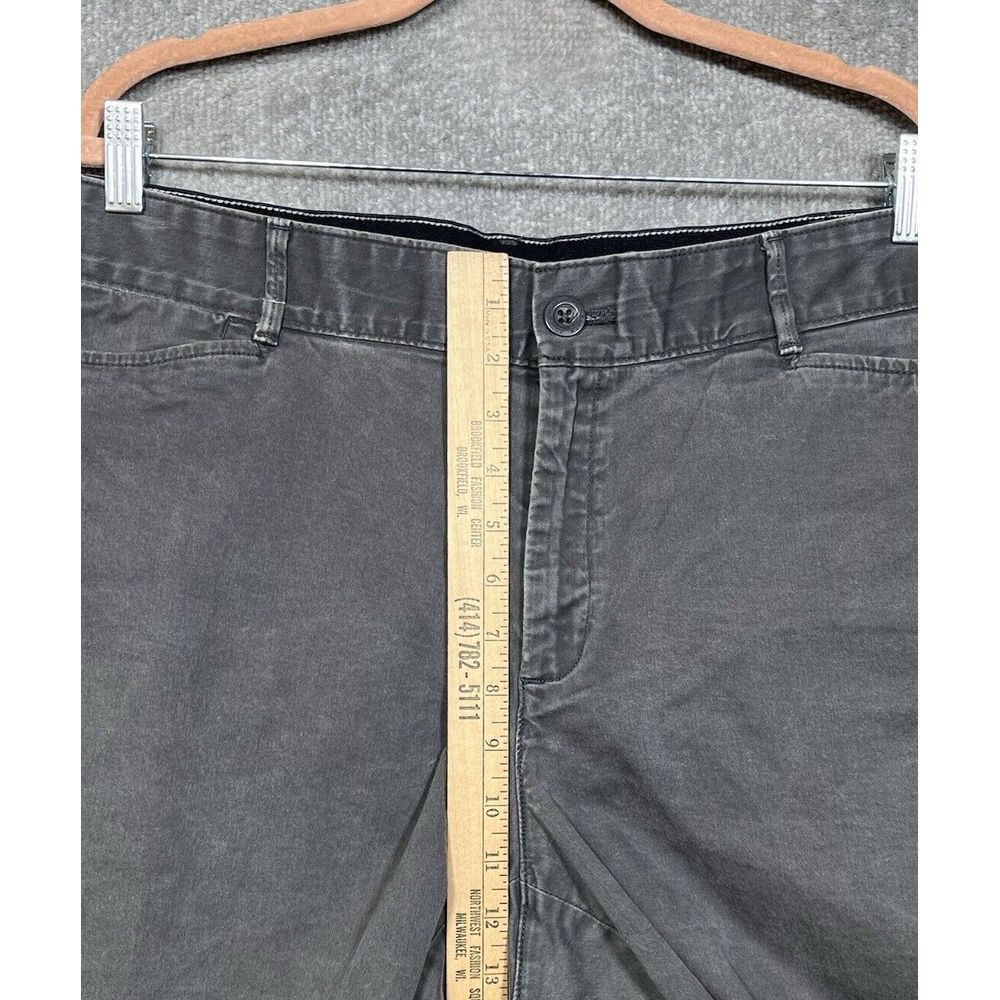 Eddie Bauer Gray Legend Wash Curvy Crop Pants Womens Size 20W Stretch‎ Pockets - Picture 9 of 11